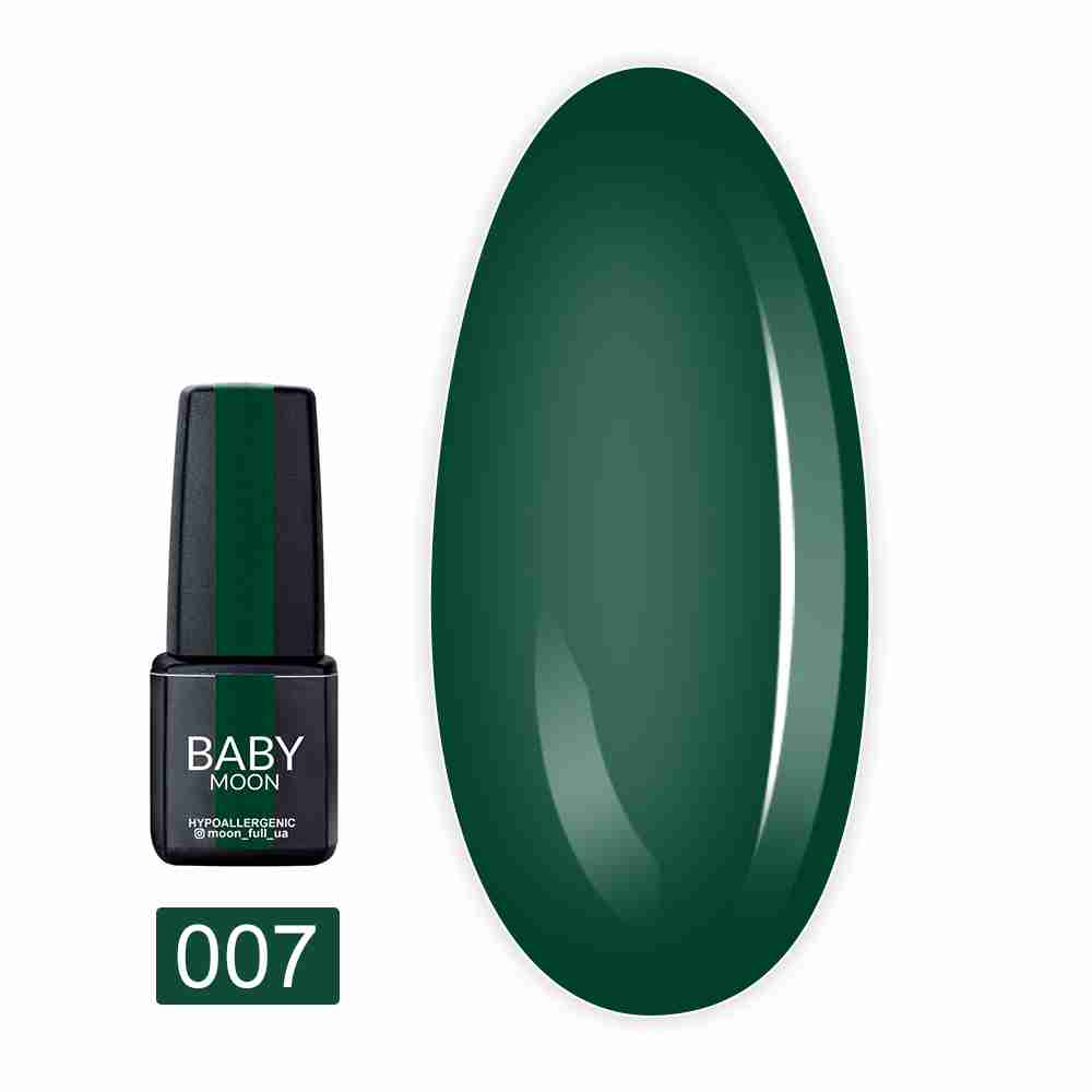 Гель-лак Baby Moon Green Sea 6 мл (007)