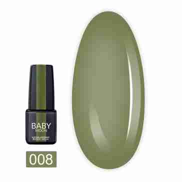 Гель-лак Baby Moon Green Sea 6 мл (008)