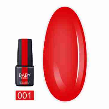 Гель-лак Baby Moon Red Chic 6 мл (001)