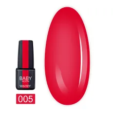Гель лак Baby Moon Red Chic 6 мл (005)