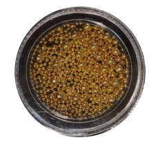 Бульонка Mix размеров (банка) (золото)