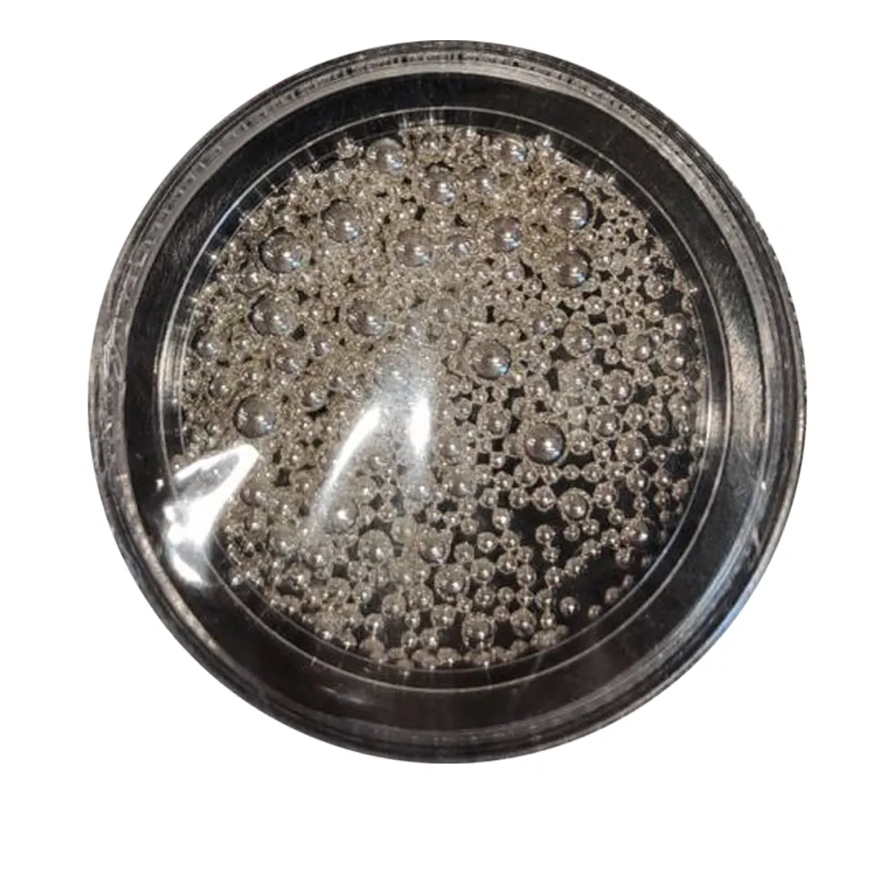 Бульонка Mix розмірів (банка) (срібло)