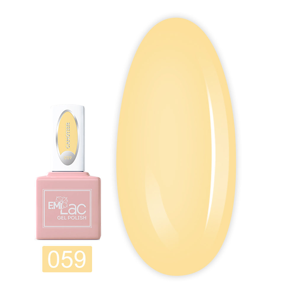 Гель лак E.MI Lac 9 мл (059 Соломенная шляпка)