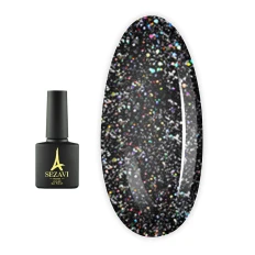 Топ Sezavi RAINBOW для гель лака универсальный с мелким шимером 8 мл