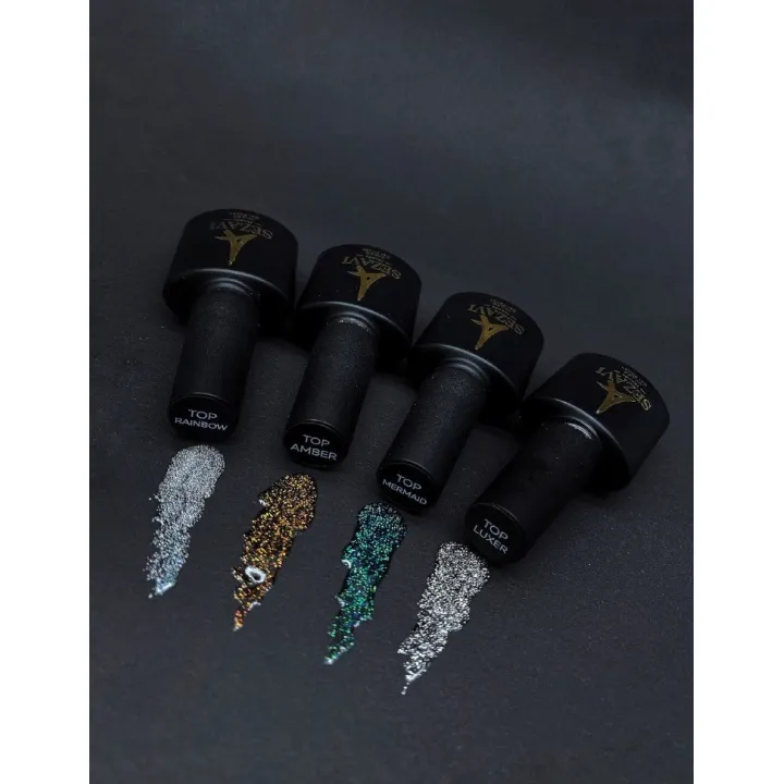 Топ Sezavi LUXER для гель лака универсальный с мелким шимером 8 мл