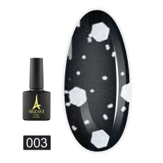 Топ Sezavi EOS для гель лака с крошкой без липкого слоя 8 мл (003)