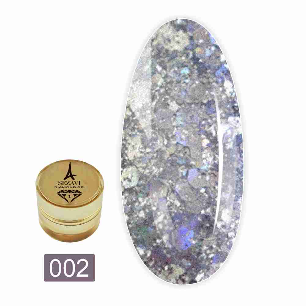 Блестки рідкі Sezavi Diamond 5 мл (002)