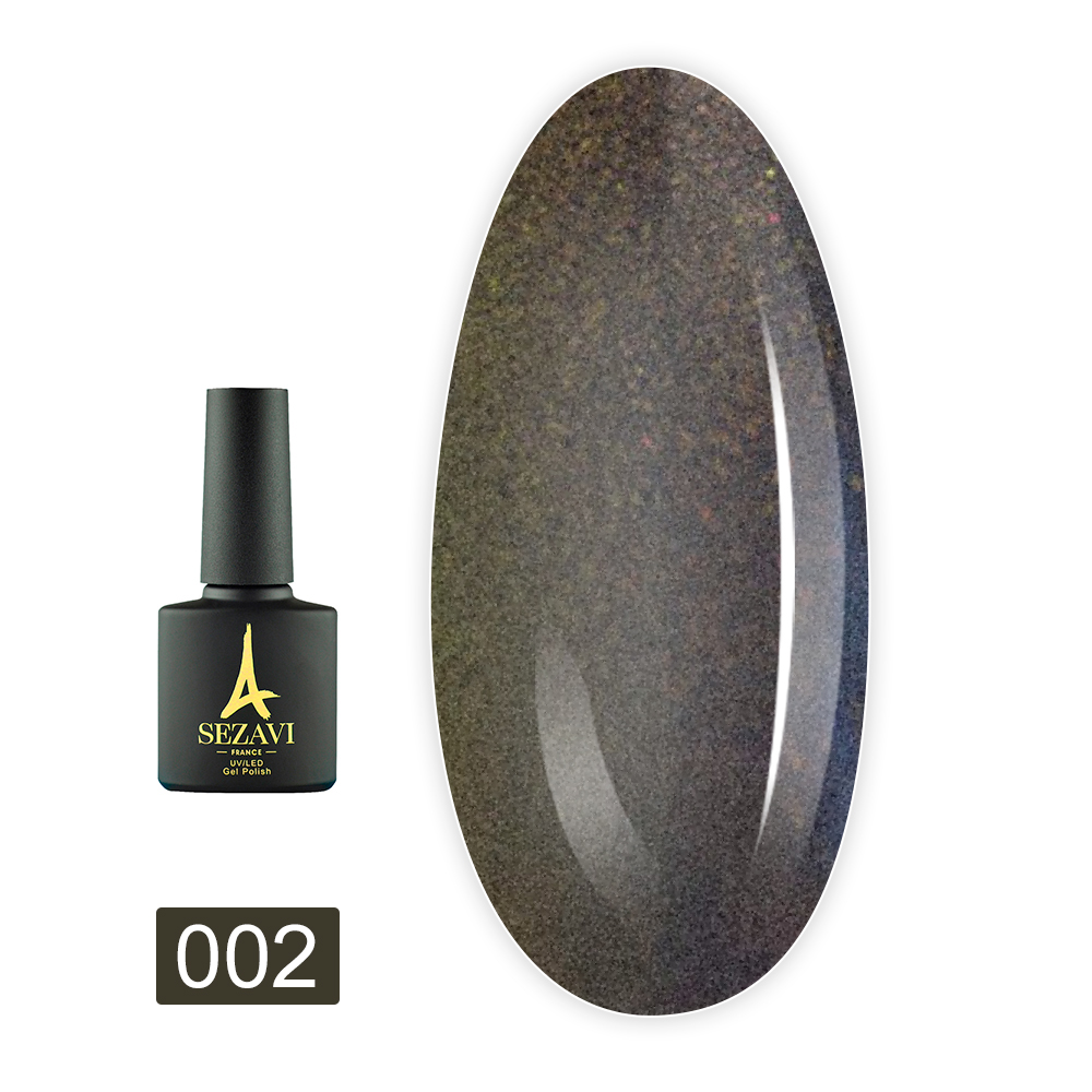 Гель лак Sezavi 10D Cats Eye 8 мл (002)