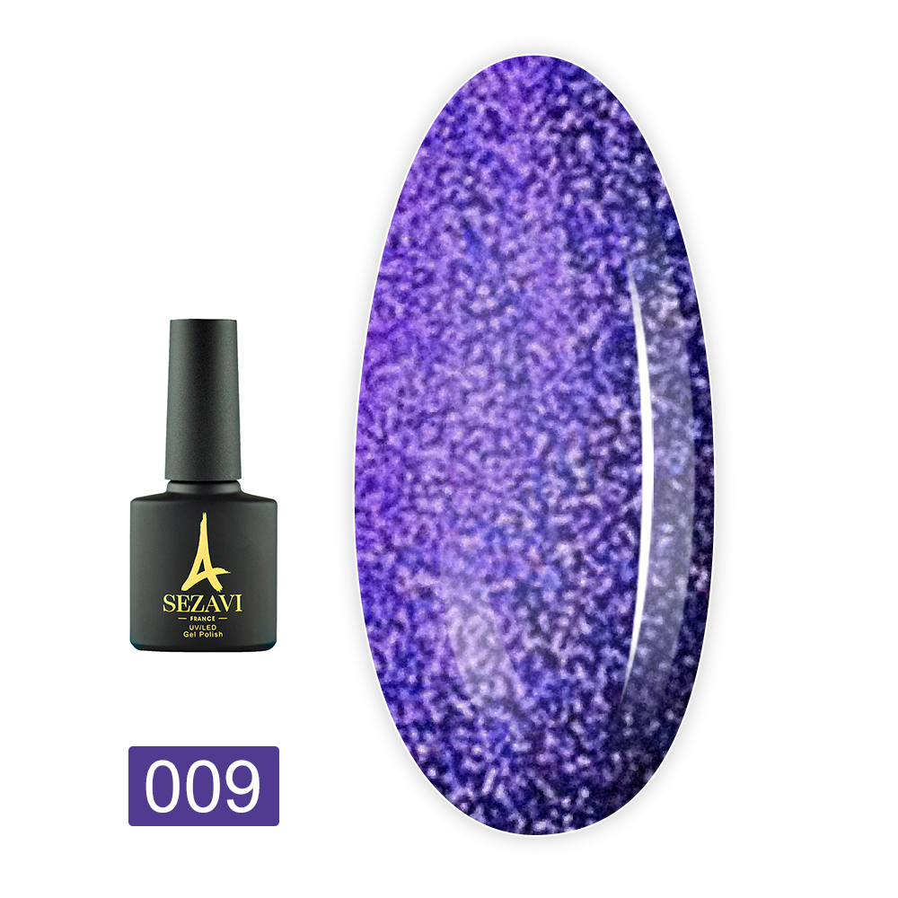 Гель лак Sezavi 10D Cats Eye 8 мл (009)