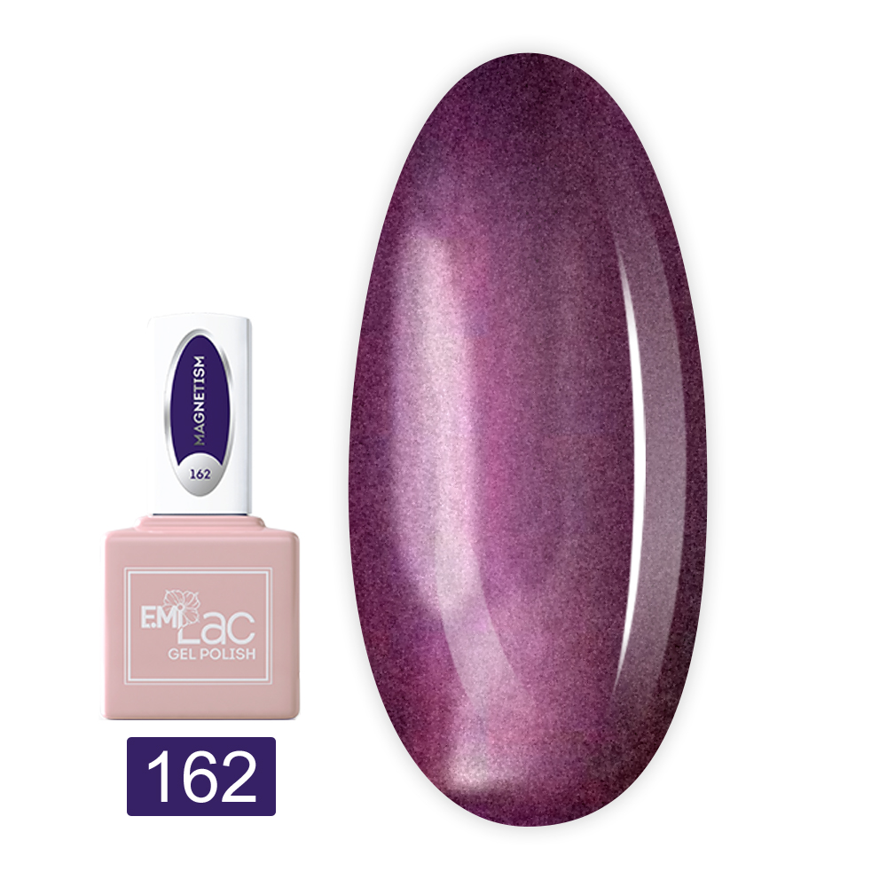 Гель лак E.MI Lac 9 мл (162 Магнетизм)