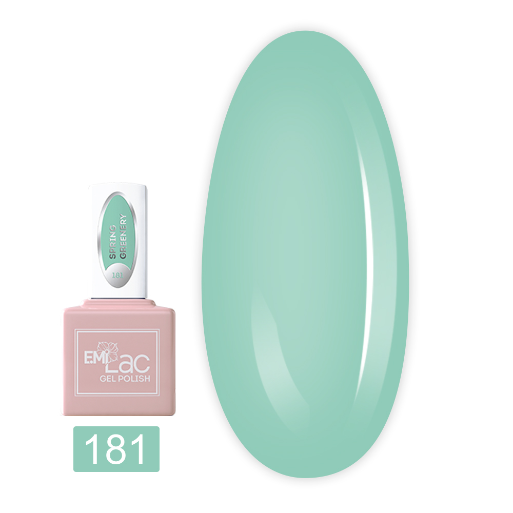 Гель лак E.MI Lac 9 мл (181 Весенняя листва)