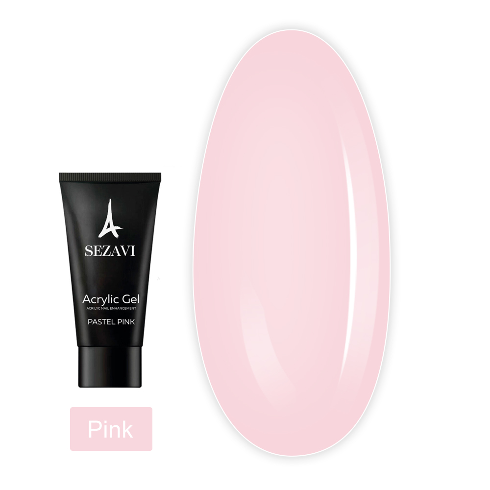 Гель Полігель Sezavi Acrylic Gel 30 мл (Pink)