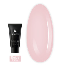 Гель Полигель Sezavi Acrylic Gel 30 мл (Beige Pink)