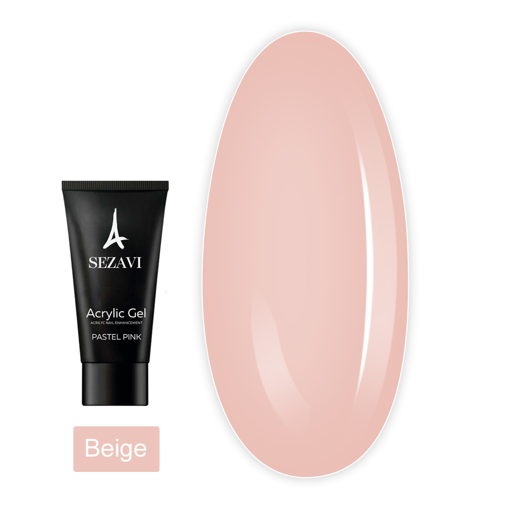 Гель Полігель Sezavi Acrylic Gel 30 мл (Beige)