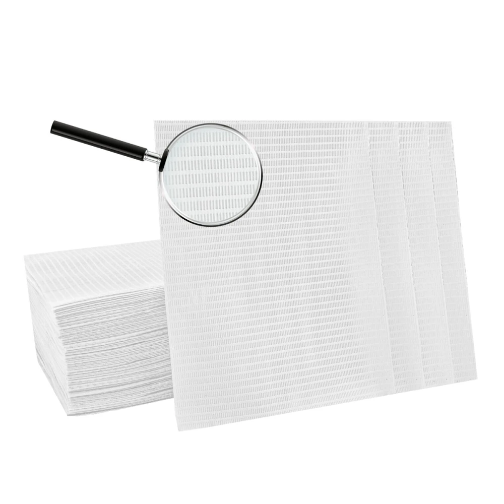 Салфетка-нагрудник медицинская 3-х слойная Verisoft 50 шт (Белый)