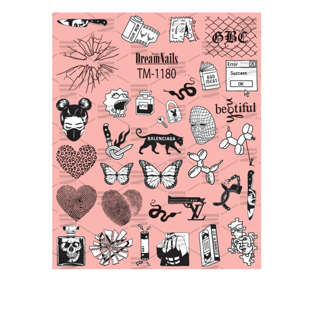 Слайдер DreamNails (для любого фона) (ТМ-1180)