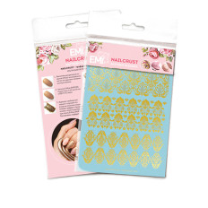 Трафарет-слайдер E.MI NailCrustt (Gold 20)