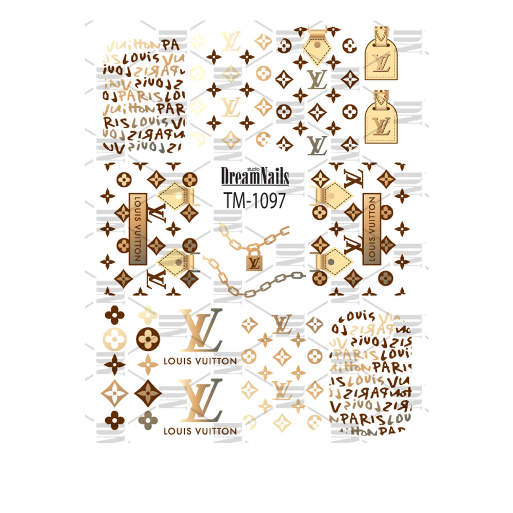 Слайдер DreamNails фольгированный рисунок (ТМ-1097)