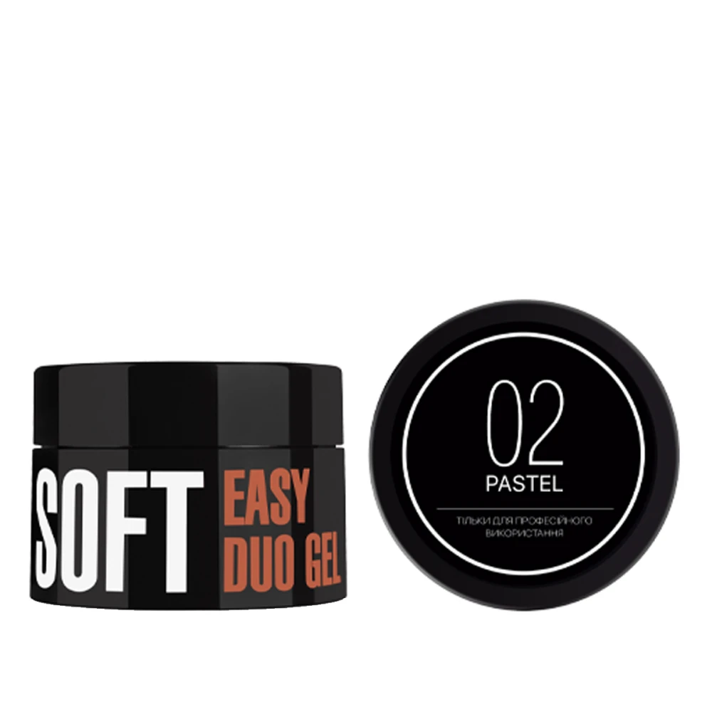 Гель Акрігель KODI Easy Duo Gel Soft "Pastel" 35 г (002)