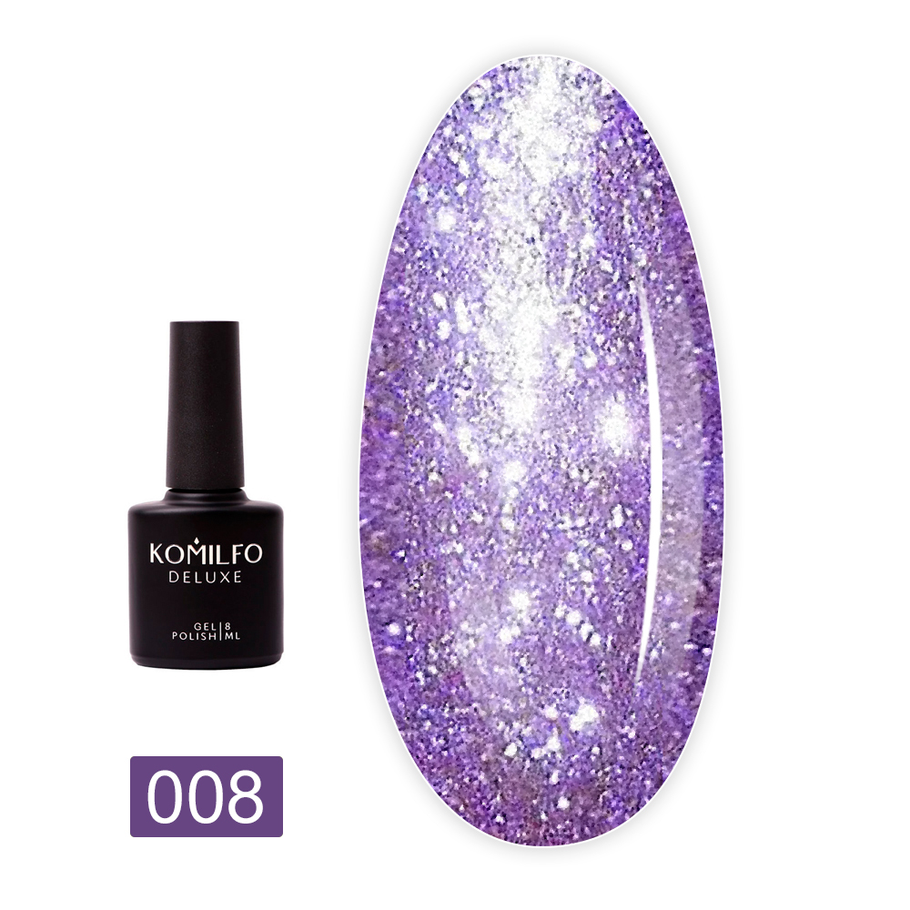 Гель KOMILFO Loquid Glam Gel 8 мл (008)