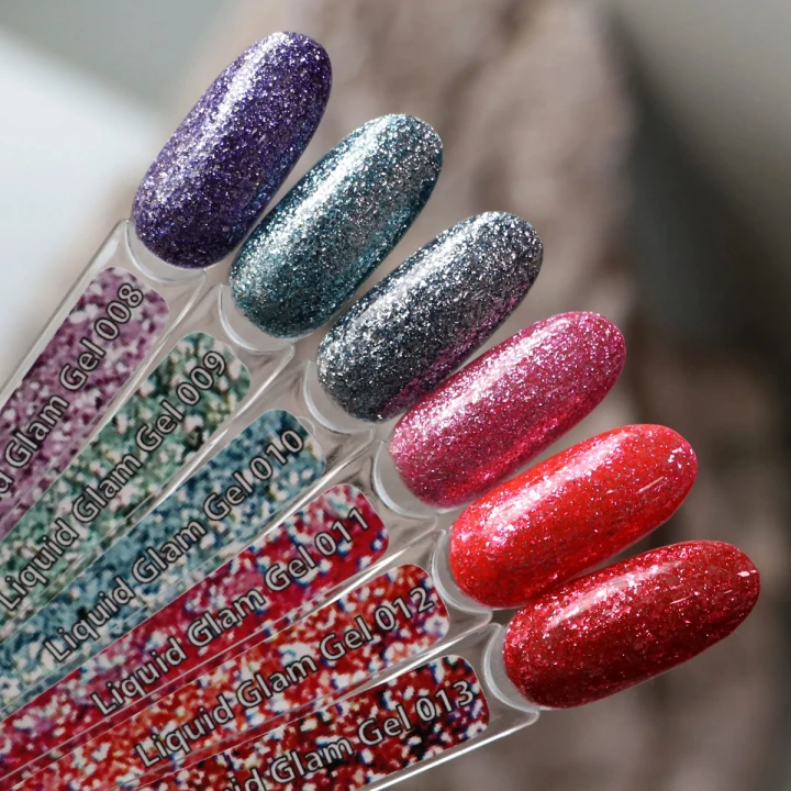 Гель KOMILFO Loquid Glam Gel 8 мл (011)