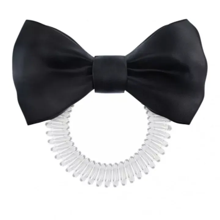Резинка-браслет для волос Invisibobble BOWTIQUE (True Black)