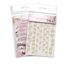 Трафарет-слайдер E.MI NailCrustt (* світло-бежевий 09)