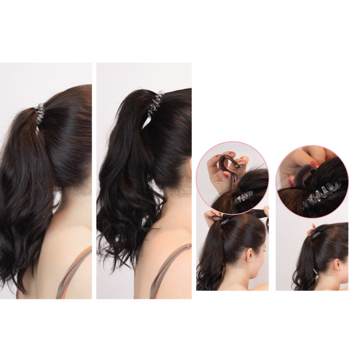 Резинка-браслет для волос Invisibobble VOLUMIZER (Pretty Dark)