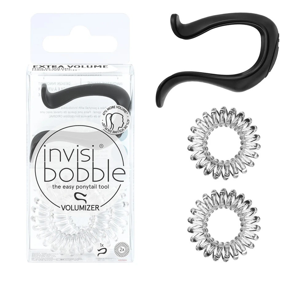 Гумка-браслет для волосся Invisibobble VOLUMIZER (Pretty Dark)