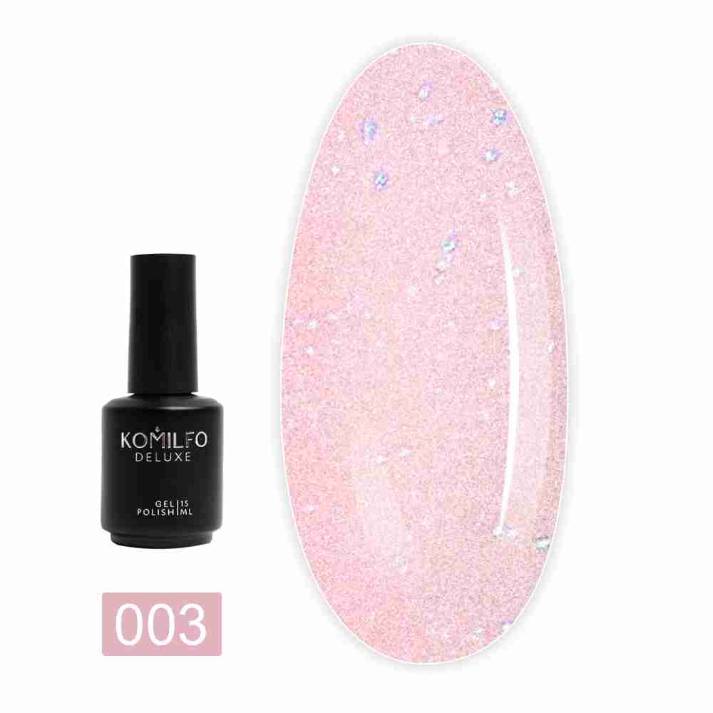 База KOMILFO KC Glitter Rubber French Base 15 мл (003)