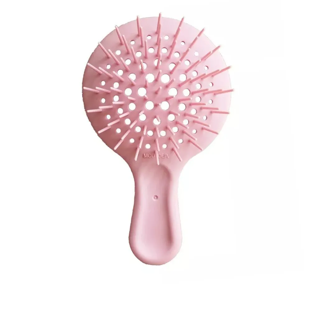 Расческа SuperBrush JANEKE круглая мини (93SP220RSA нюд розовый)