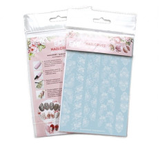 Трафарет-слайдер E.MI NailCrustt (White 09)