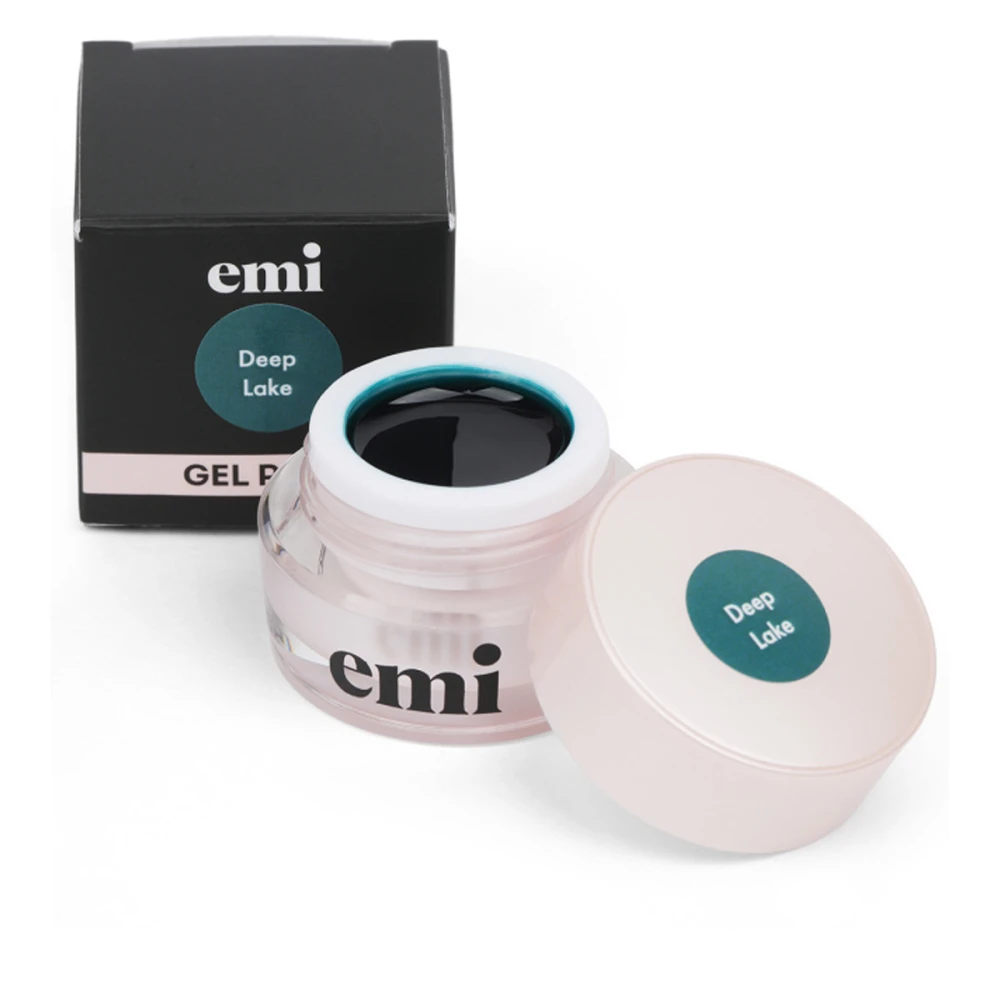 Гель-краска Glass E MI 5 мл (Глубокое озеро)