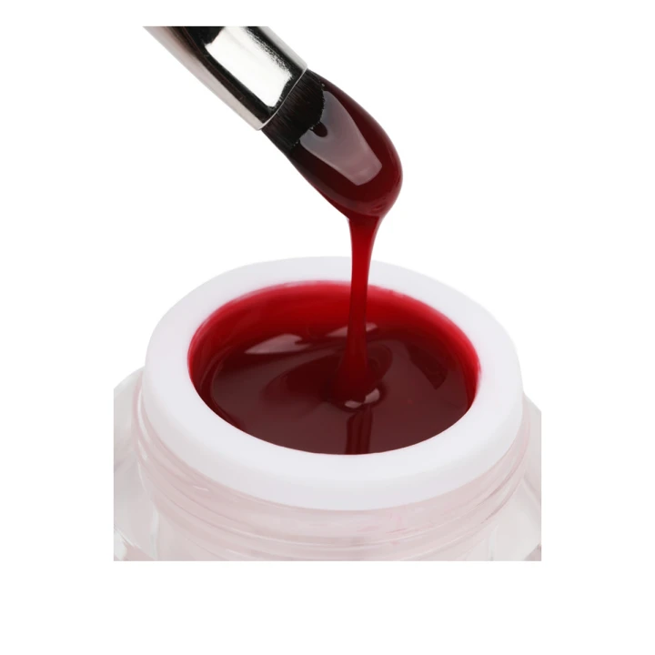 Гель-краска Glass E MI 5 мл (Красный джокер)