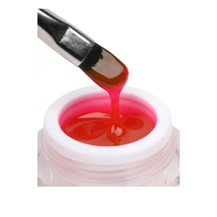 Гель-краска Glass E MI 5 мл (Розовый павлин)