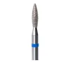 Фреза Кристалл Nails Казань Алмазная 263 пламя скругленное 5 шт (синяя 263.524.023)