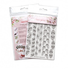 Трафарет-слайдер E.MI NailCrustt (Black 09)