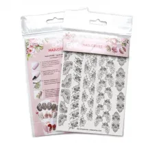 Трафарет-слайдер E.MI NailCrustt (Black 09)