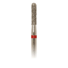 Фреза Кристалл Nails Казань Алмазная 141 цилиндр закругленный 5 шт (красная 141.514.018)