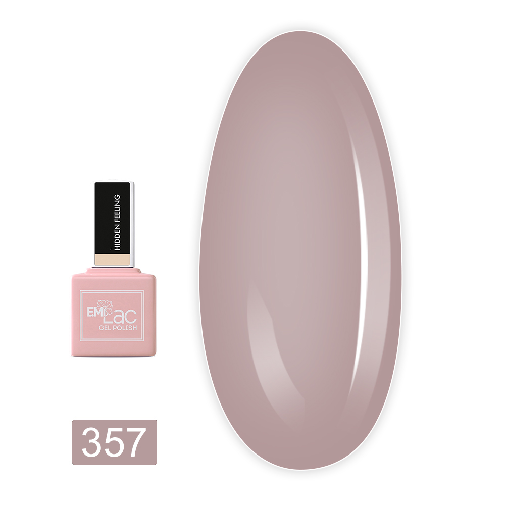 Гель лак E MiLac 9 мл (357 Evening Sand)