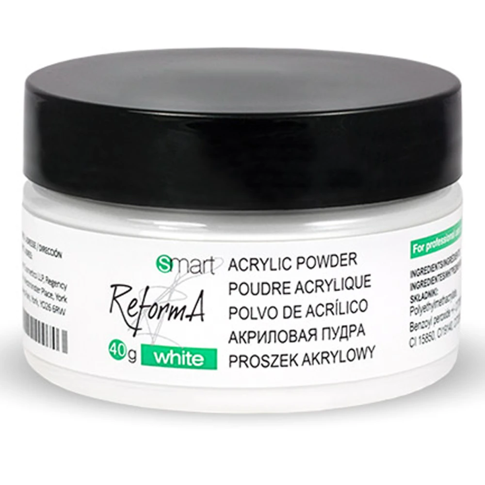 Пудра акриловая Reforma White Acrylic Powder 40 г