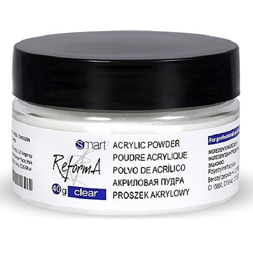 Пудра акриловая Reforma Clear Acrylic Powder 40 г