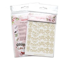 Трафарет-слайдер E.MI NailCrustt (Gold 06)