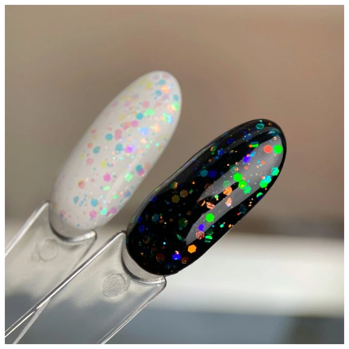 Топ для гель лака ART In Detail No Wipe Top Crush с блестками 10 мл