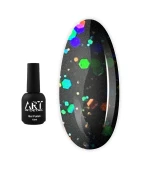 Топ для гель лака ART In Detail No Wipe Top Crush с блестками 10 мл
