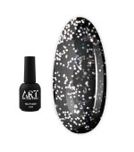 Топ для гель-лаку ART In Detail No Wipe Top Star з блістками 10 мл