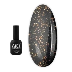 Топ для гель лака ART In Detail No Wipe Top Sparkly с блестками 10 мл