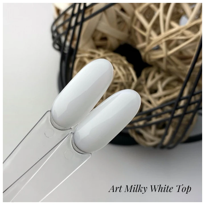 Топ для гель лака ART In Detail Wipe Milky White Top 10 мл