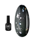 Топ для гель лака ART In Detail Shell Top Holo с голограммными хлопьями 10 мл