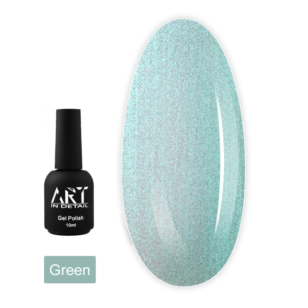 Топ для гель лака ART In Detail No Wipe Pearl Top перламутровый 10 мл (Green)